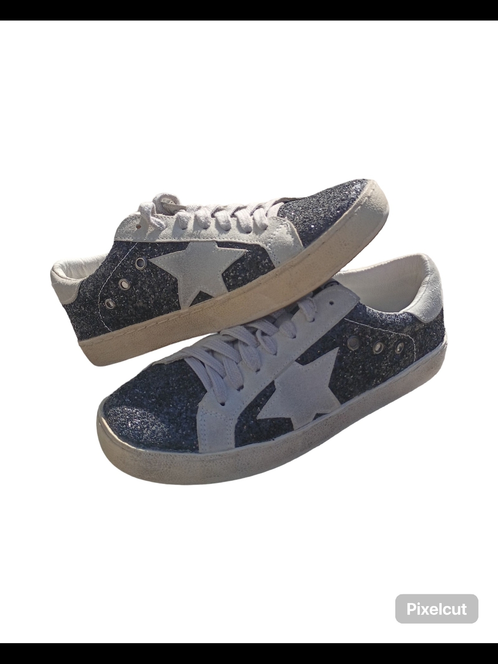 🔥Golden Goose Super-Star glitter sneakers | Women's Size 37(Us 6.5-7) - Picture 5 of 11